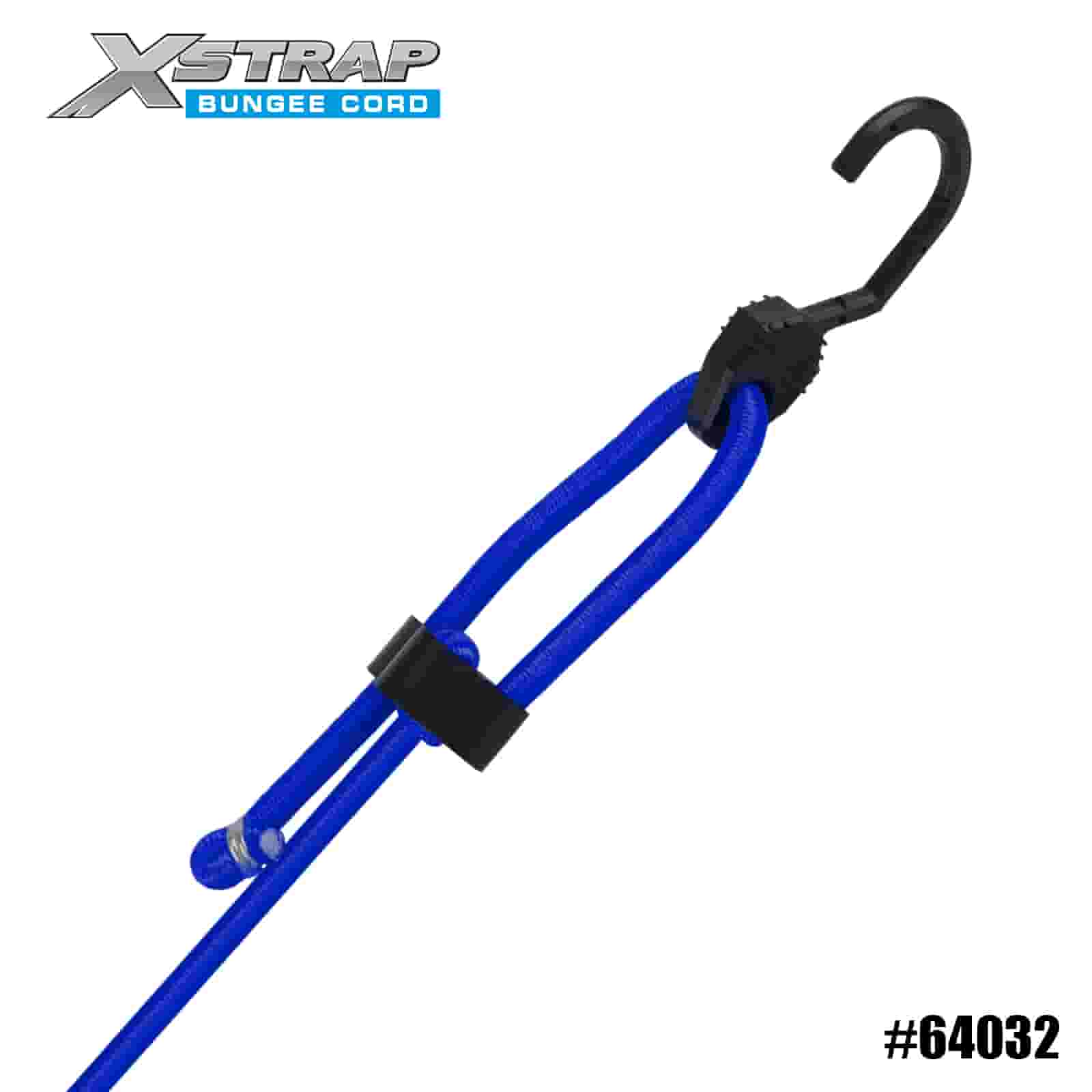 Xstrap 64032 สายบันจี้จัมปรับได้ 3X 8มม. x 14”-20” 132-165lbs SWL